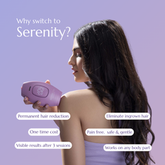 Serenity+ Multifunction IPL Hair Removal Handset