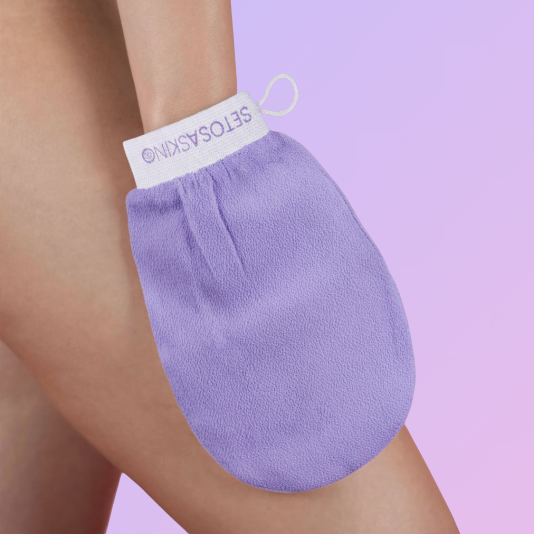 Setosa Skin Glove for exfoliating skin