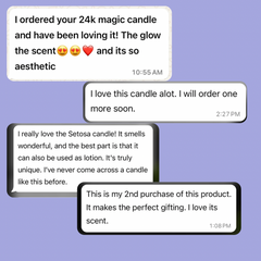 24K Magic Lotion Candle