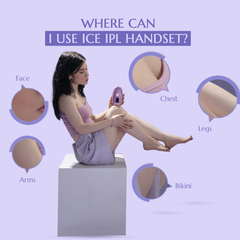 ICE IPL Hair Removal Handset