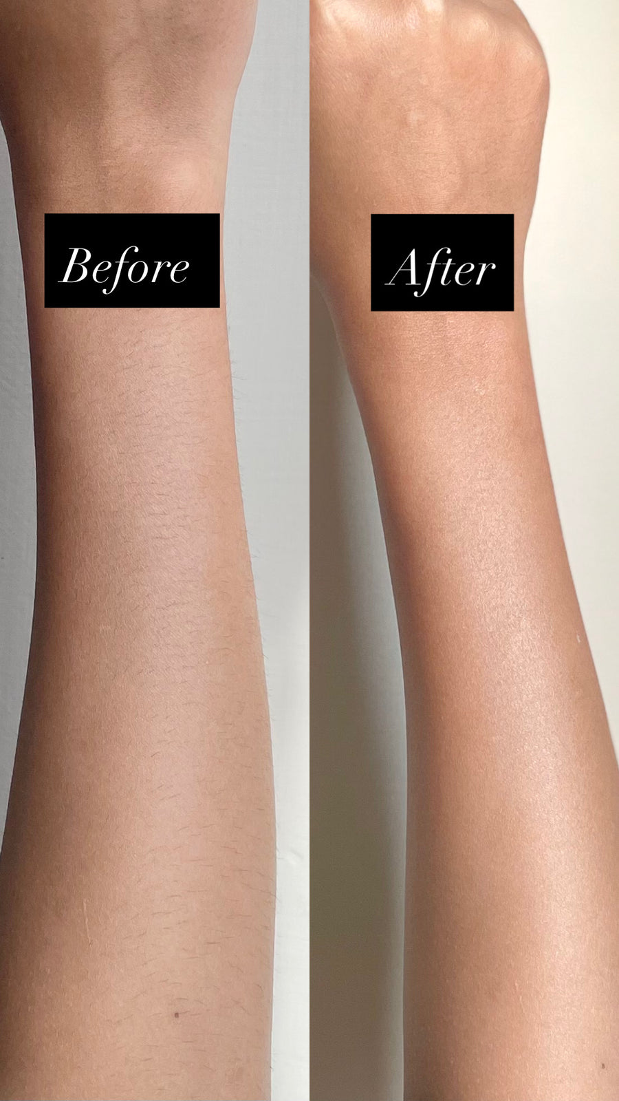 Before and after, Mahnoor