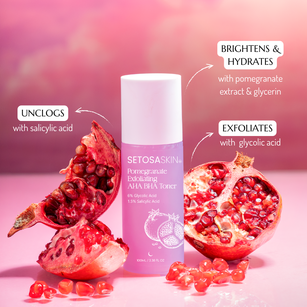 Pomegranate Exfoliating AHA BHA Toner